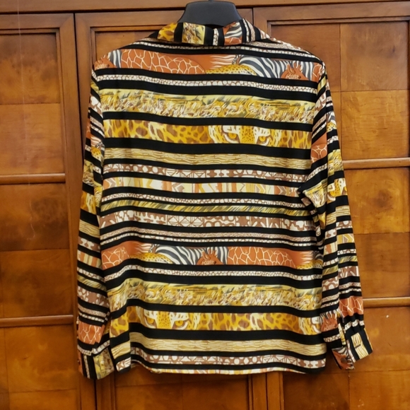 Cathy Che Ladies Long Sleeve Blouse Size 18 - Picture 5 of 7